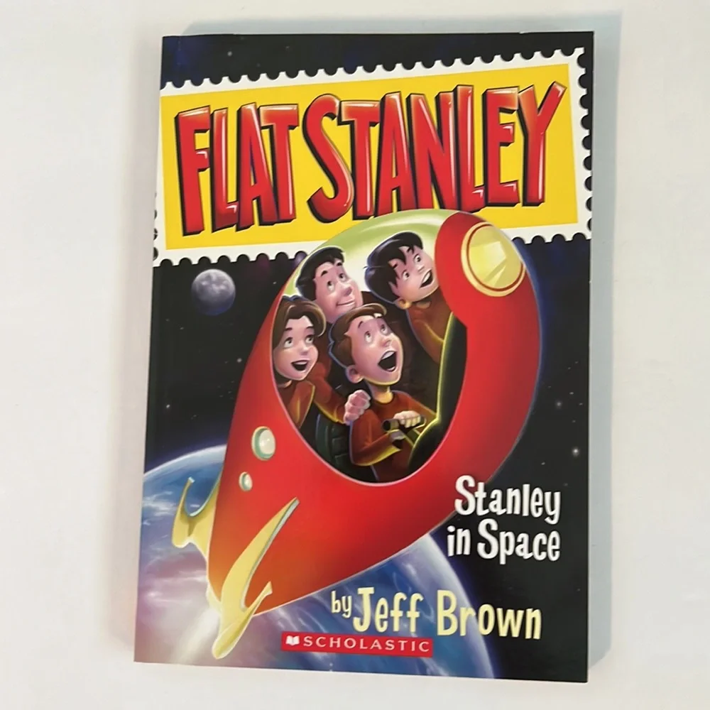 Kids Flat Stanley Book Bundle: Stanley, Flat Again!, In Space!, Ninja Surprise